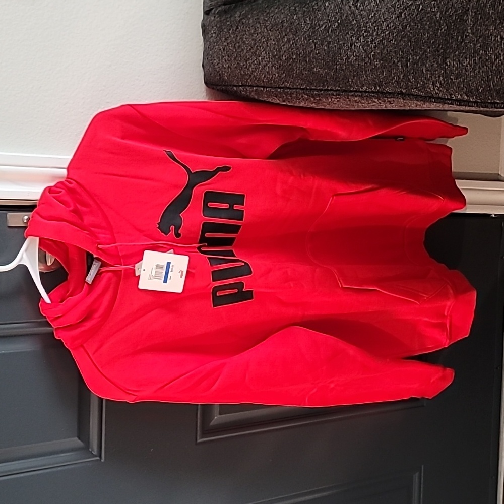 Puma Men's Hoodie Mens Red color